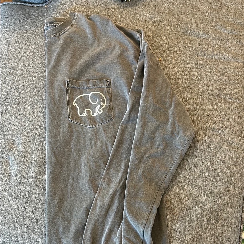 Ivory Ella Gray Long Sleeve T
